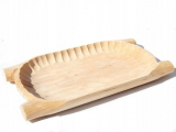 GIGA Drevené dlabané korýtko 90 cm