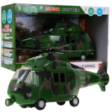 Giga vojenská helikoptéra zelená