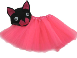 Detský kostým Mačka ružový+maska