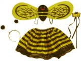 Detský kostým včielka  žltý