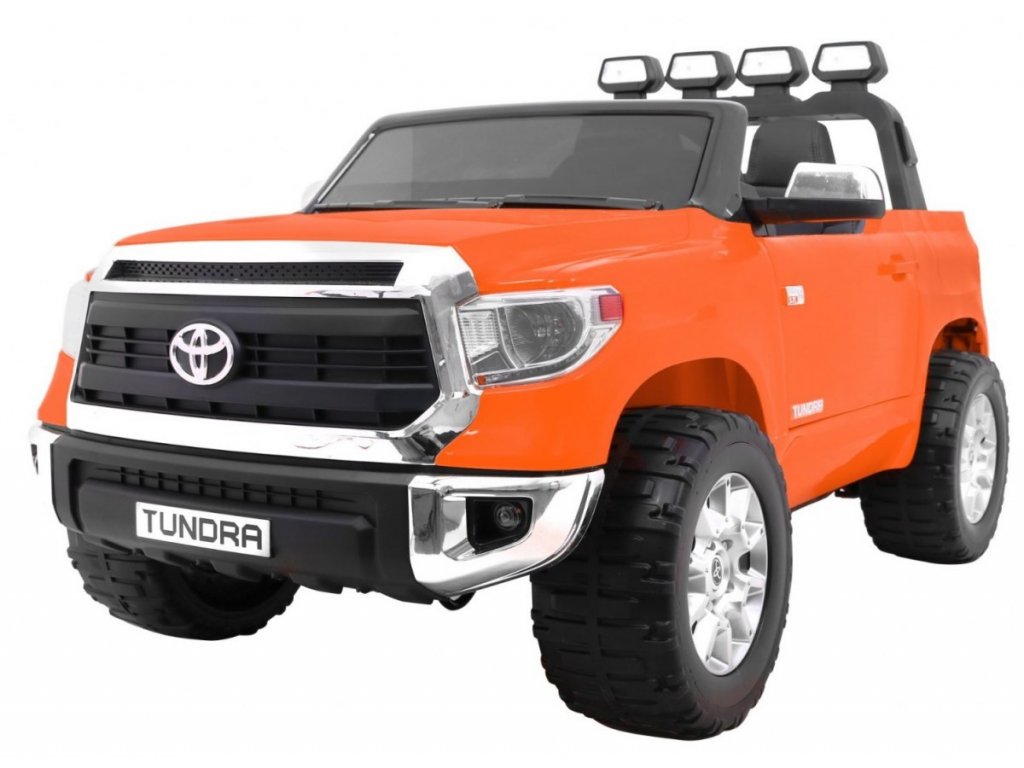 GIGA elektrické autíčko Toyota Tundra XXL - oranžová