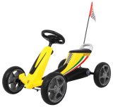 GIGA šľapacia kára Ferrari 8931 žltá