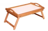 GIGA drevený servírovací stolík do postele 50x30 masív