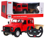 RASTAR  RC auto   Land Rover Defender  1:14 červený