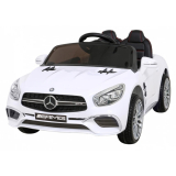 GIGA elektrické autíčko Mercedes Benz AMG SL65 S - biele