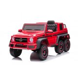 GIGA elektrické autíčko Mercedes G63 6x6 AMG - červené
