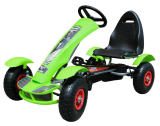 GIGA šlapacia motokára Gokart F618 zelená