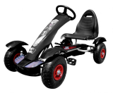 GIGA šlapacia motokára Gokart F618 čierna