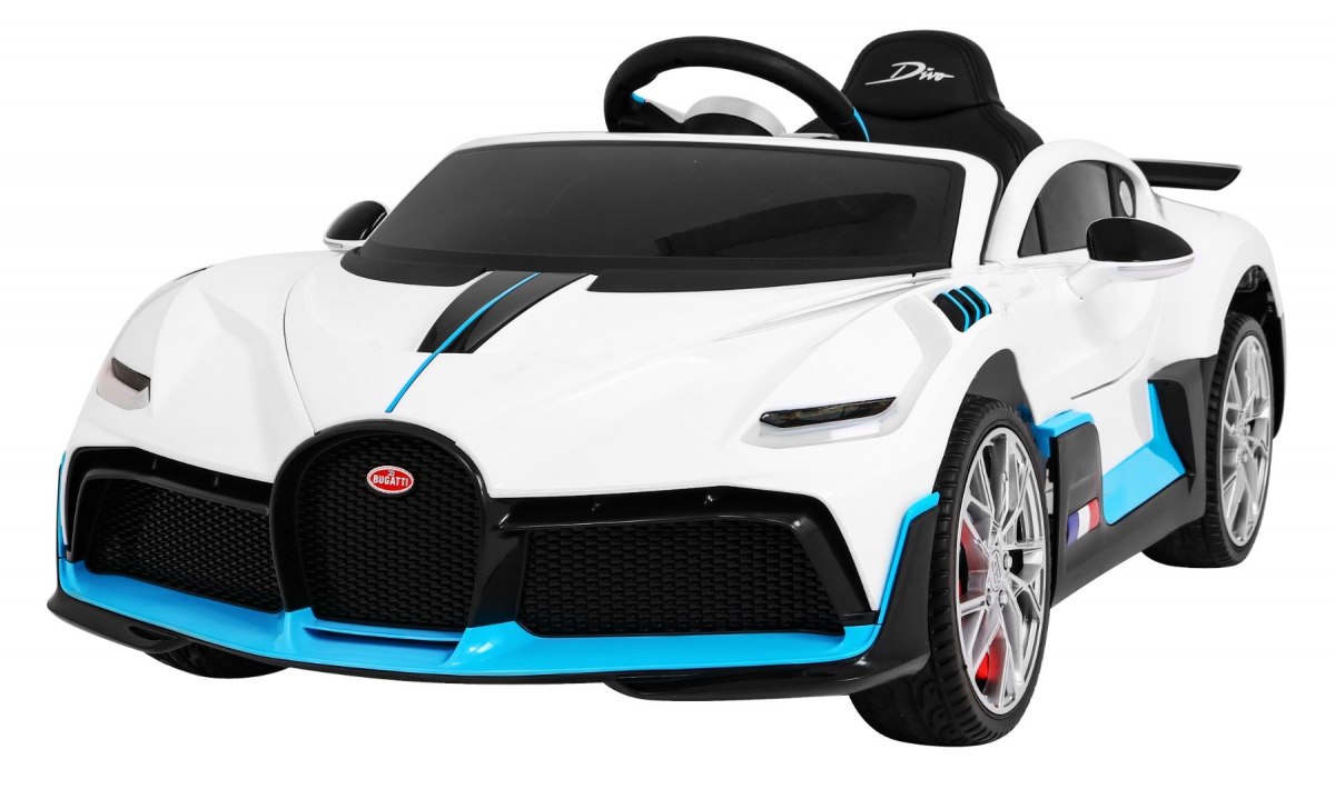 GIGA elektrické autíčko Bugatti Divo Biele