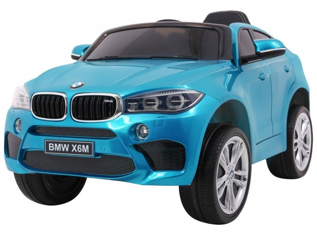 GIGA elektrické autíčko BMW X6M lakované - modré